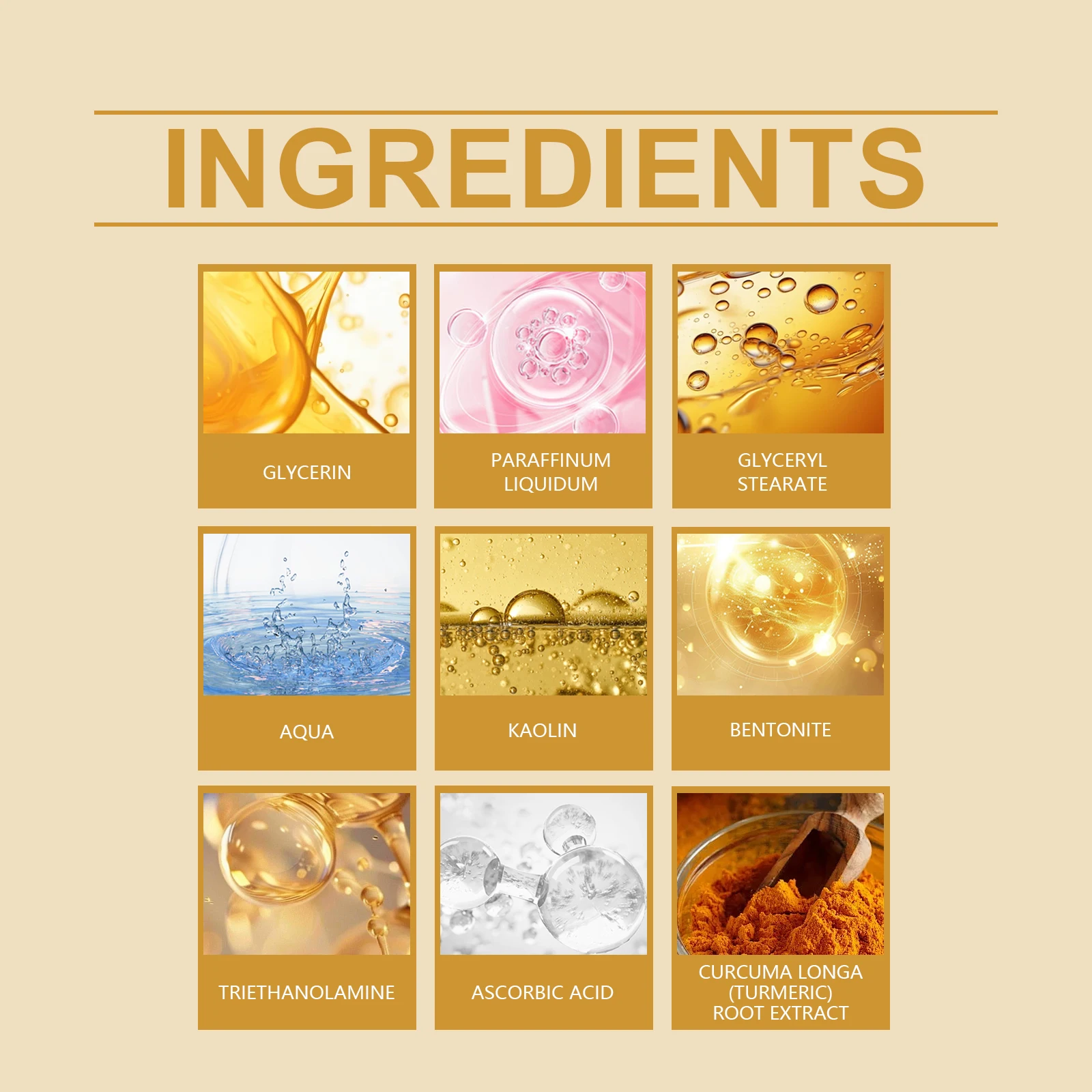 Hoygi Turmeric Clay Mask 120g Winter Hydrating Deep Cleansing Pore Purifying Facial Treatment Oil Control Mud Mask - Image 2