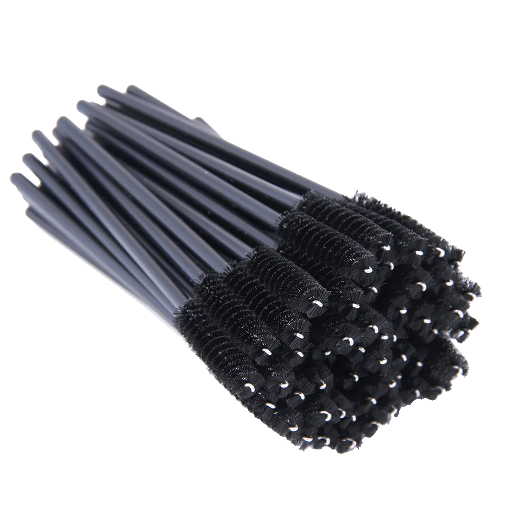 New 5/25/50Pcs Wholesale Crystal Eyelashes Brush Applicator Eyelash Brushes Plastic Mascara Wand Lashes Extension Makeup Beauty - Image 17